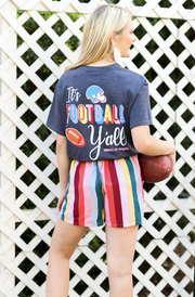 K&C - It's Football Y'All - Charcoal Heather