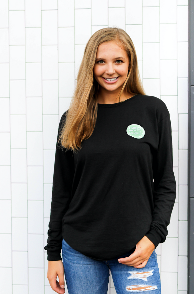 K&C - You Had Me At Pumpkin Spice (Black) - Long Sleeve / Crew