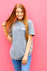 Looking For Coffee (Dark Grey Heather) - Short Sleeve / Crew