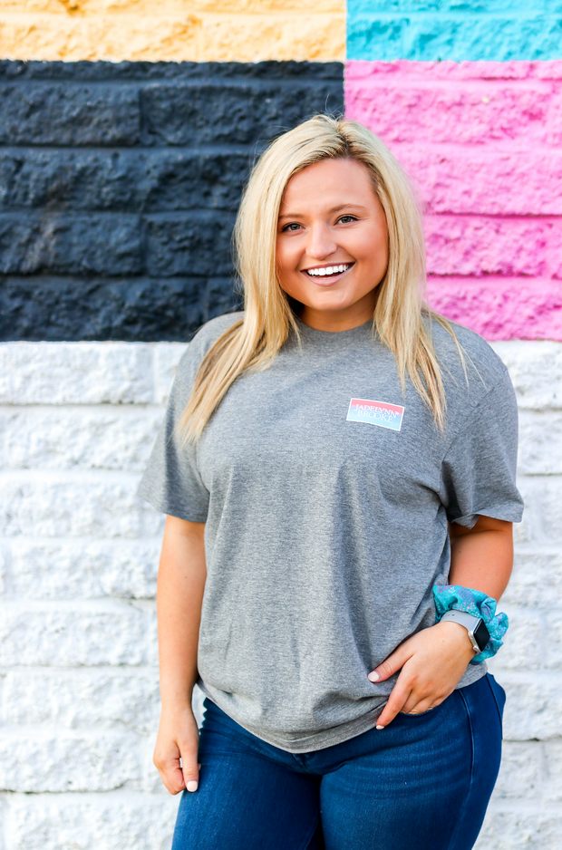 Looking For Coffee (Dark Grey Heather) - Short Sleeve / Crew