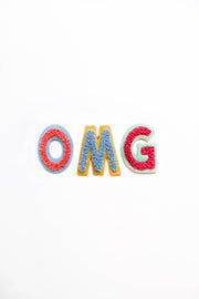 Chenille Alphabet Letter Stickers (A thru Z)