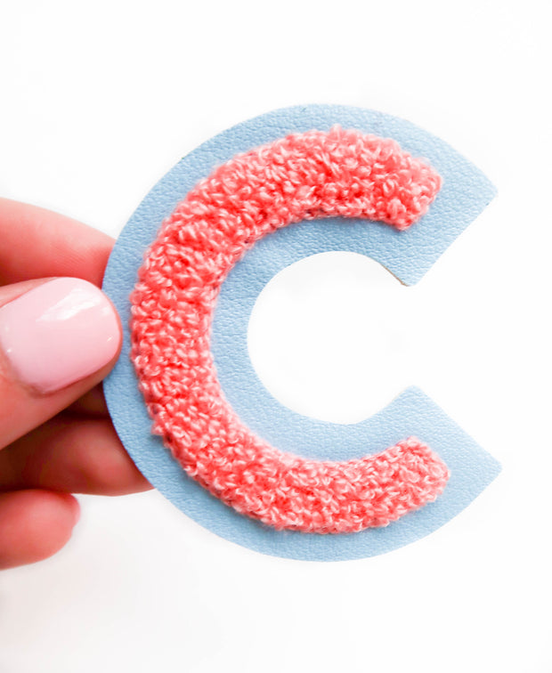 Chenille Alphabet Letter Stickers (A thru Z)